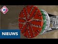 Startschacht voor tunnel onder Voorschoten is klaar - OMROEP WEST