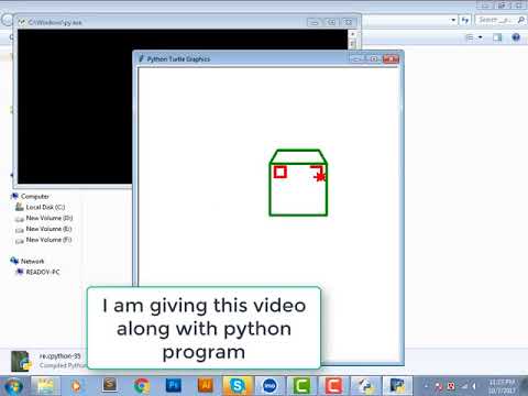Python Programming Making A House Graphic
