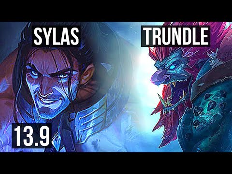 SYLAS vs TRUNDLE (JNG) | 7/0/7, 400+ games, Godlike | KR Master | 13.9