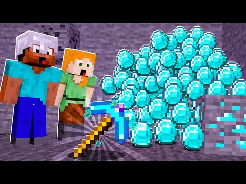 Unearth Sparkling Diamonds in Real-time Minecraft!