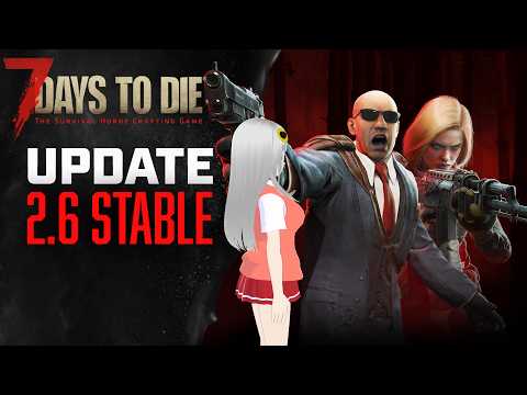 【7DaystoDie】 α2.6をIZAYO×EFTXのMODを入れてプレイ 短いより長いのが好き❤