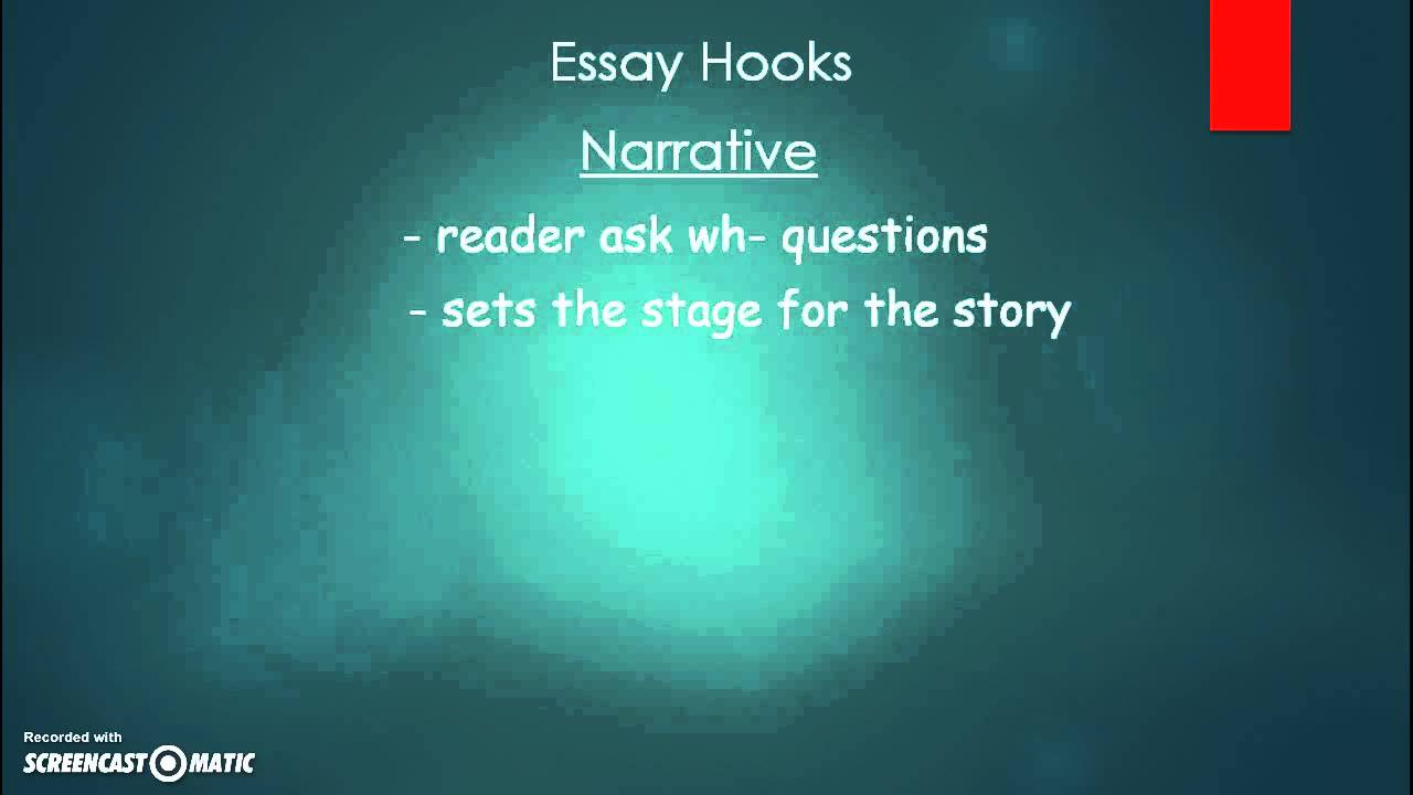 Narrative Hook