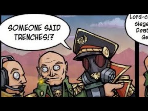 Trench Shopping with the Death Korps of Krieg | Warhammer 40k comic dub