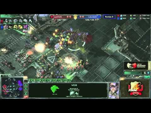LucifroN vs LoLvsxD (Mapa 5) - Semifinales Starcraft II - LVP Final Cup