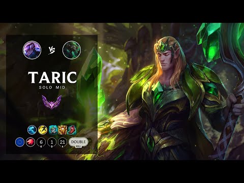 Taric Mid vs Twitch - EUW Master Patch 12.12