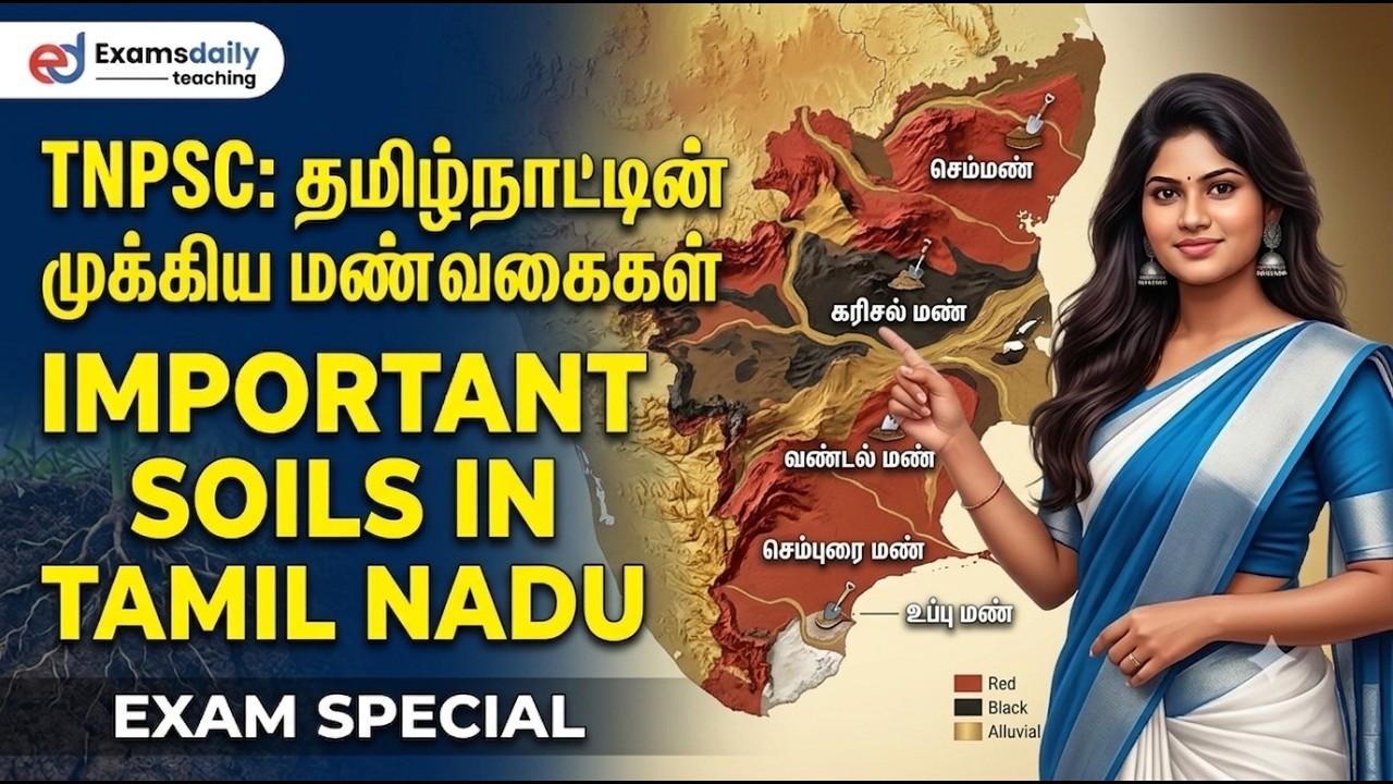 TNPSC - IMPORTANT SOILS