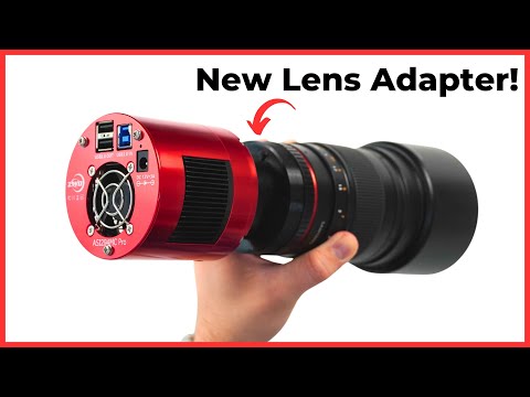 Connecting a Rokinon 135mm lens to an Astro Camera