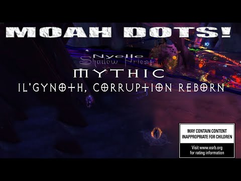 Mythic Il'gynoth, Corruption Reborn Shadow Priest POV