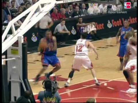 Jamal Crawford with the sick shake and bake!