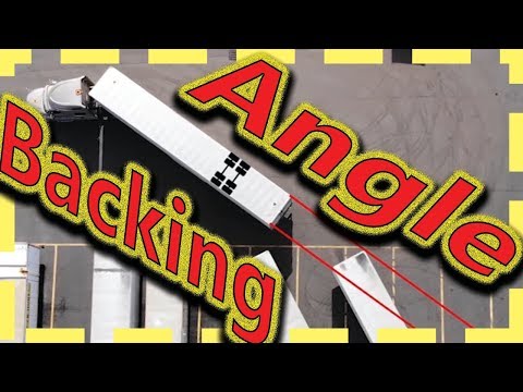 My Trucking Skills Tip#19 - Angle Backing
