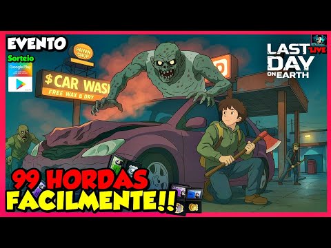 ●COMO LUCRAR MUITO NO EVENTO DA DELEGACIA! 🎁SORTEIO + 99 HORDAS 👁 MUITAS CARTEIRAS Last Day on Earth