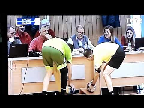 CSM Bacău - CS HC Buzău , finalul repriză doua in sferturile Cupei la handbal masculin 2019