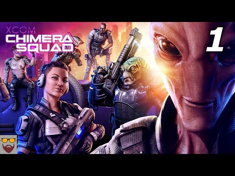 Let's Play XCOM Chimera Squad - Part 1 BREACH Mode HYBRID soldiers and STORY - Gameplay Walkthrough