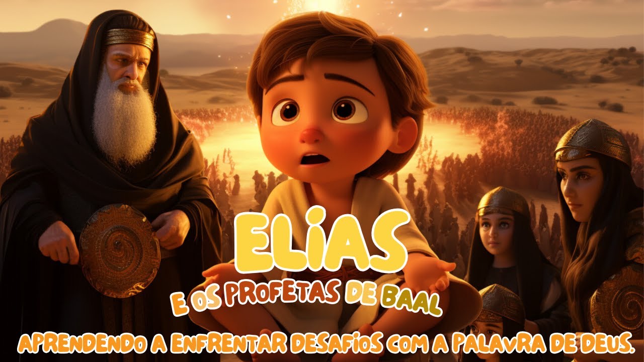 Elias e os Profetas de Baal | Aprendendo a Enfrentar Desafios Com a Palavra de Deus.