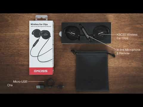 Koss KSC35 Wireless - Příslušenství