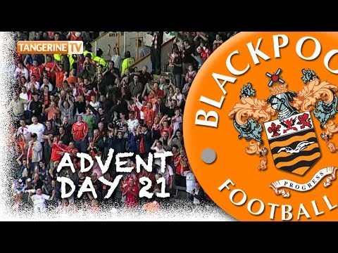 Blackpool FC Advent Calendar - 21st: Burnley v Blackpool 2007