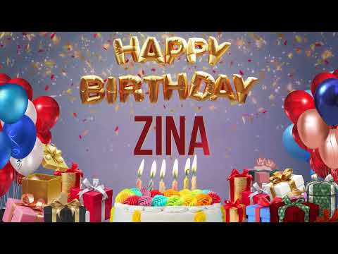 Zina - Happy Birthday Zina