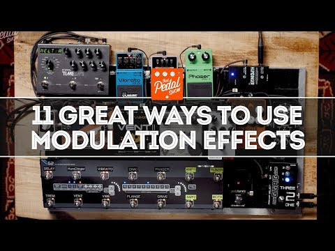 11 Great Ways To Use Modulation Effects For Electric Guitar – That Pedal Show