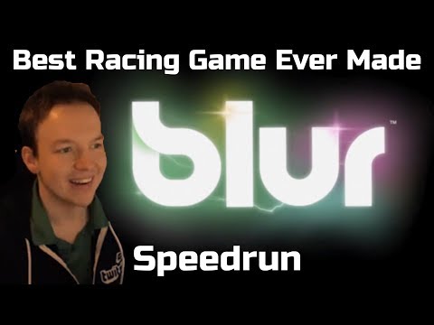 My favourite Racing Game: BLUR [any% Speedrun with Commentary]