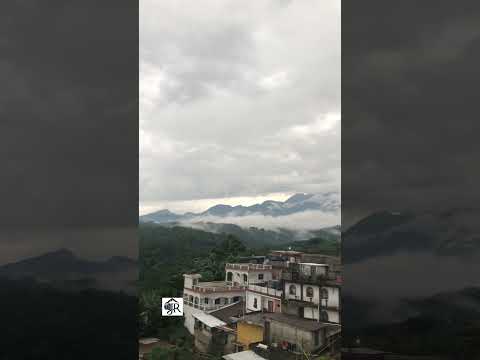Hermoso paisaje se alcanza ver desde El municipio Del Quetzal, San Marcos.