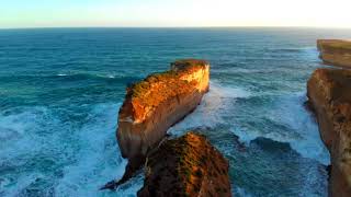 preview picture of video 'DJI Mavic Air - Sunset at Loch Ard Gorge'