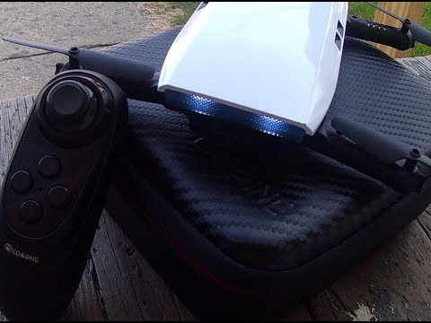 Eachine E56 Folding Selfie Drone With "G"Sensor Remote Review