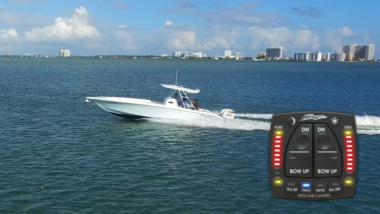 Watch video Bennett AutoTrim Pro - Like Cruise Control for Your Trim Tabs Now Bennett AutoTrim Pro - Like Cruise Control for Your Trim Tabs