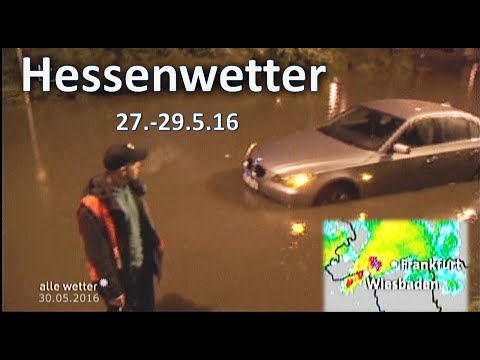 Hessenwetter 27.-29.  Mai 2016
