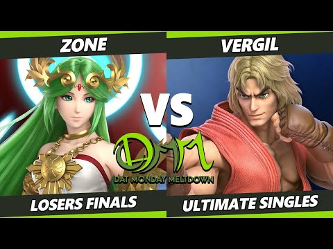 DAT Monday Meltdown 234 Losers Finals - Zone (Palutena) Vs. Vergil (Ken) SSBU Ultimate Tournament