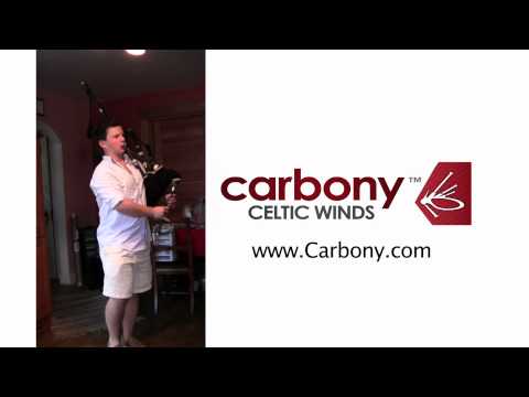 Carbony™ Great Highland Bagpipe played by Patrick Downing