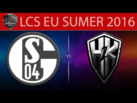 [LoL Highlights] H2k vs S04 Game 2 | LCS EU Summer 2016 (03.06.2016) - H2k-Gaming vs FC Schalke 04