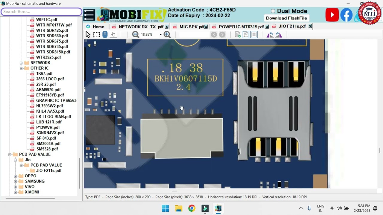 MOBIFIX India's First Schematic Diagram File Tool || Review for Event and Tool From Mahendra Sir ||