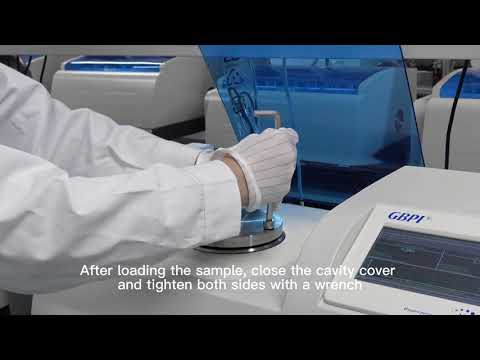 Oxygen Permeability Analyzer #OTR Oxygen Transmission Rate Tester Operation Video