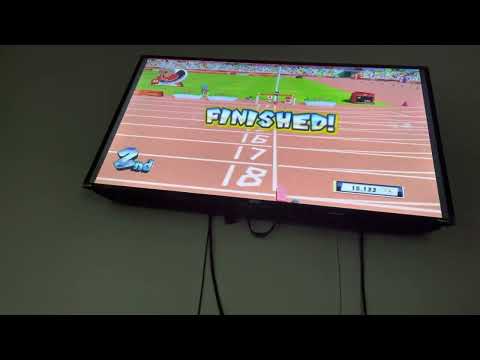 Mario & Sonic London 2012 - Alfonso Loses To Omega in 100m Sprint (Birthday Special #7)