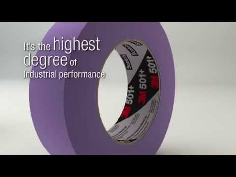 3m specialty high temperature purple masking tape 501