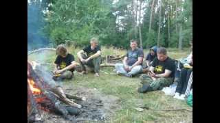 preview picture of video 'Farbawlesie- Warcamp Próchnówko 07-2013 - nauka śpiewu'