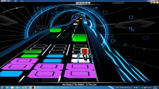 Is This Love by Bob Marley & The Wailers-Audiosurf