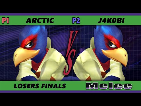 S@X 412 Losers Finals  - Arctic (Falco) Vs. J4k0Bi (Falco) Smash Melee - SSBM