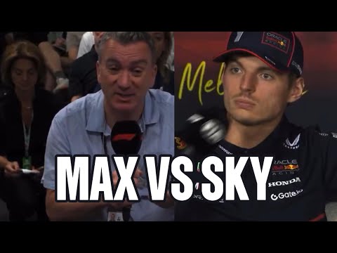 Max Verstappen vs. Sky F1!  Ted Kravitz Steps In to DEFEND Max!