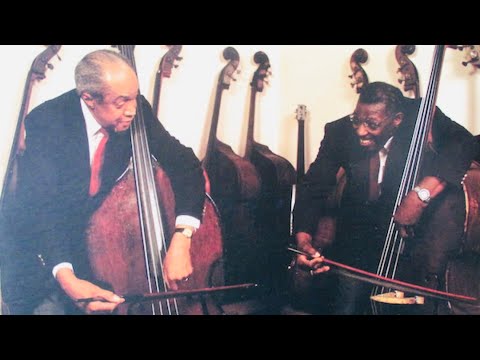 MAJOR HOLLY & SLAM STEWART Rare Live! ‘ I Got Rhythm ‘ ( George Gershwin )11/7/79  2 Double Basses!!