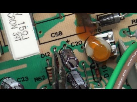 25" K7000 Arcade Monitor Chassis Repair - Intermittent Shut Down