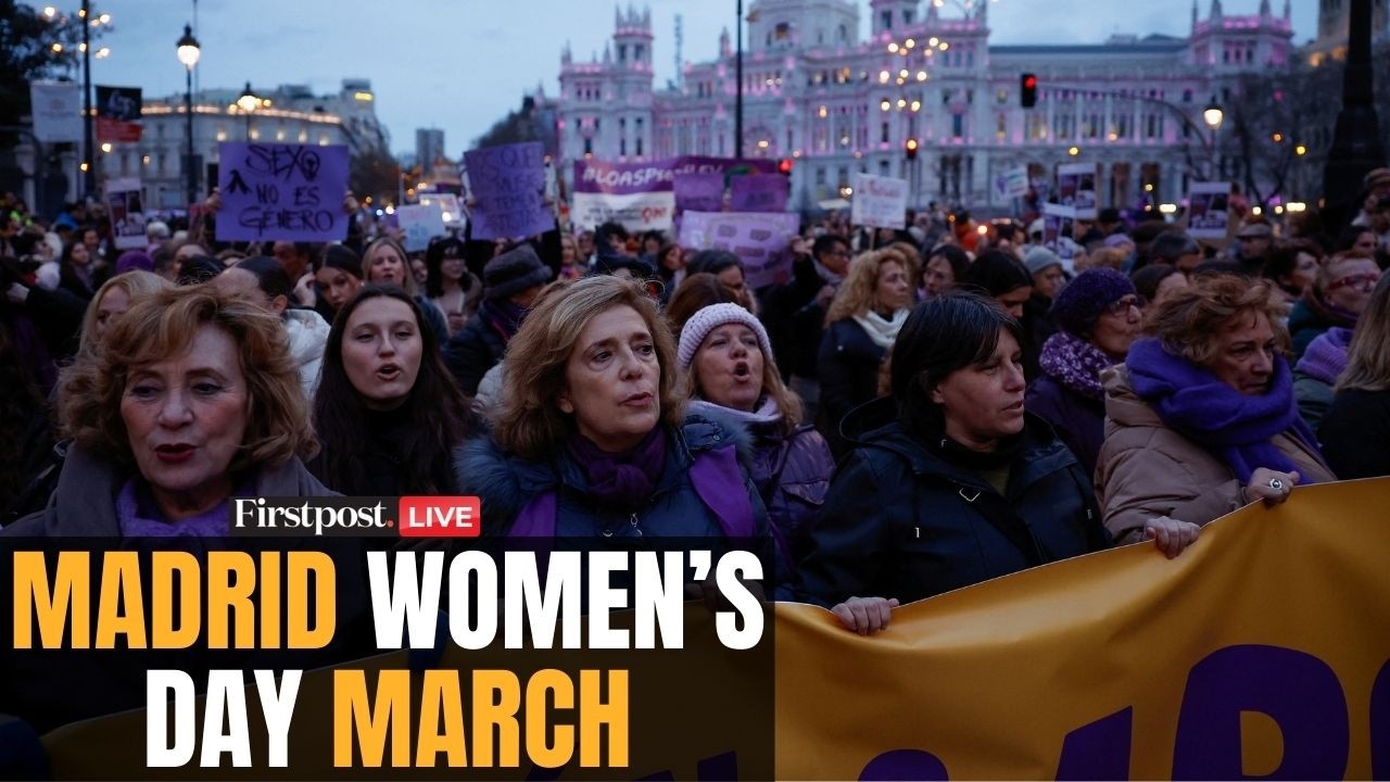Spain LIVE: Women March in Madrid on International Women’s Day Against Gender Inequality | N18G