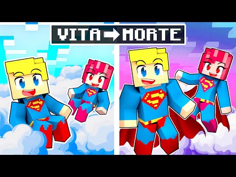 Dalla VITA alla MORTE di SUPER EROI su Minecraft!