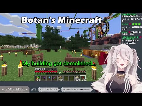 Click Download to save Botan Enjoying Minecraft Feat Nene - Hololive Eng Sub mp3 youtube com