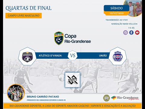 Quartas de final Copa Rio-Grandense 2021 - Atlético D'virada x União