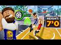 I Made Stephen Curry A GIANT In Practical Basketball INSANE