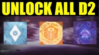 Destiny 2 HOW To Unlock ALL SUBCLASSES
