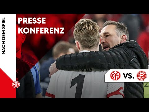 Die PK nach dem Spiel gegen Düsseldorf | #M05F95 | 2019/20
