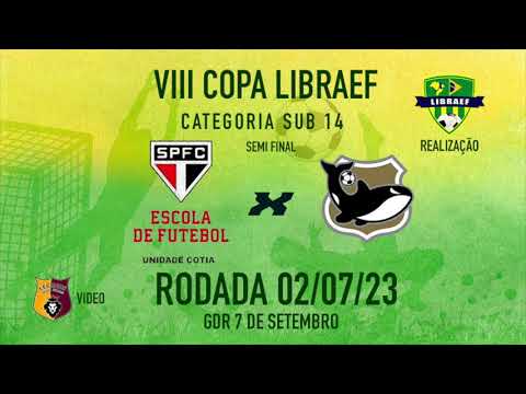 SÃO PAULO COTIA X MENINOS DA VILA JABAQUARA   SUB 14