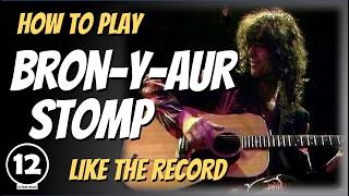 Bron-Y-Aur Stomp - Led Zeppelin | Guitar Lesson